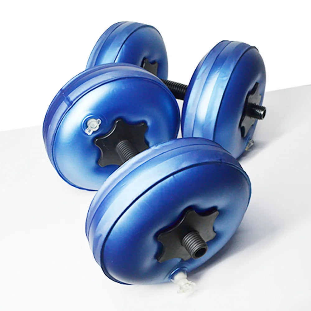 Adjustable Dumbbells Water Filled Weight Portable Workout Equipment