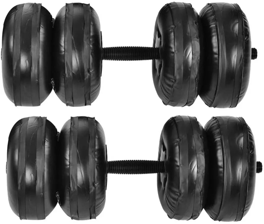 Adjustable Dumbbells Water Filled Weight Portable Workout Equipment