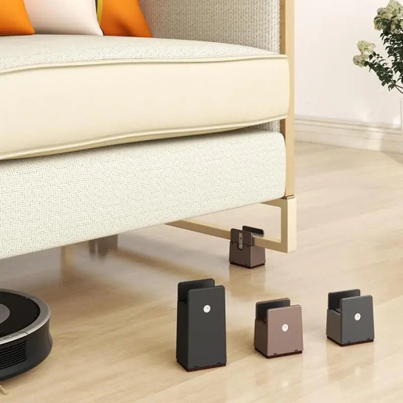 Adjustable Furniture Feet Riser Strong Bearing Capacity Chair