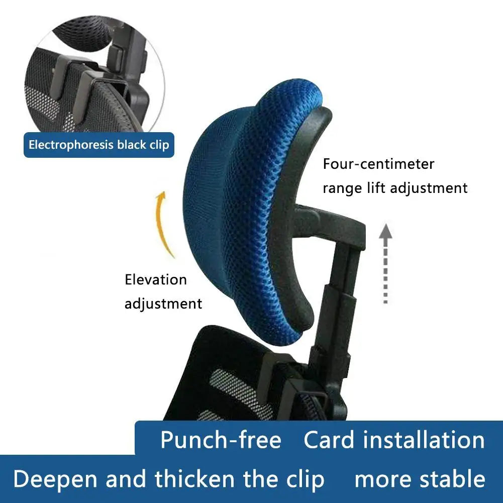 Adjustable Headrest for Office Chair Swivel Lifting Computer