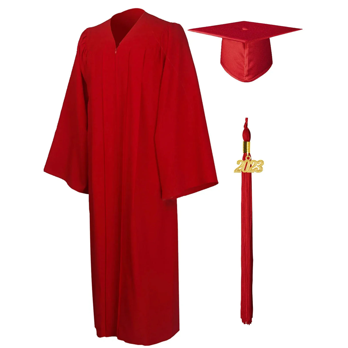 Adult Graduation Gown Cap 2023 Novel School Uniform
