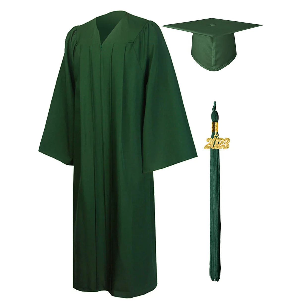 Adult Graduation Gown Cap 2023 Novel School Uniform