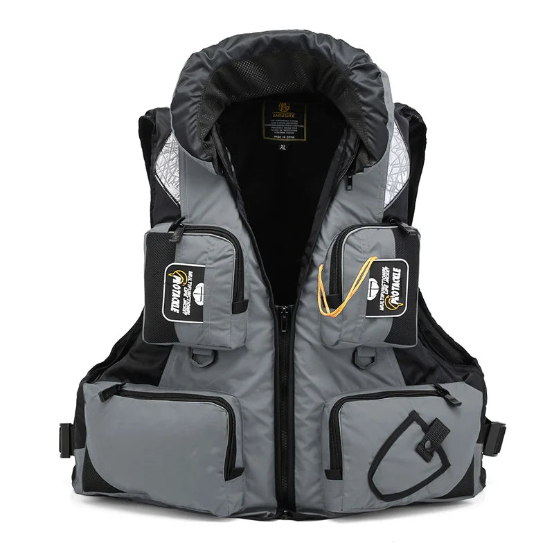 Adult Life Jacket Adjustable Buoyancy Aid Swimming Boating