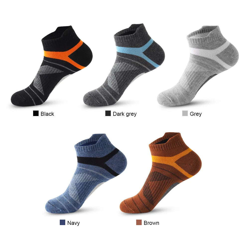 5 Pairs High Quality Socks Men Summer Outdoor