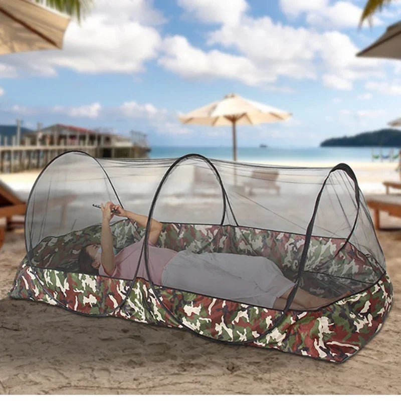 Camping Mosquito Net Tarp Tents Waterproof Travel Folding
