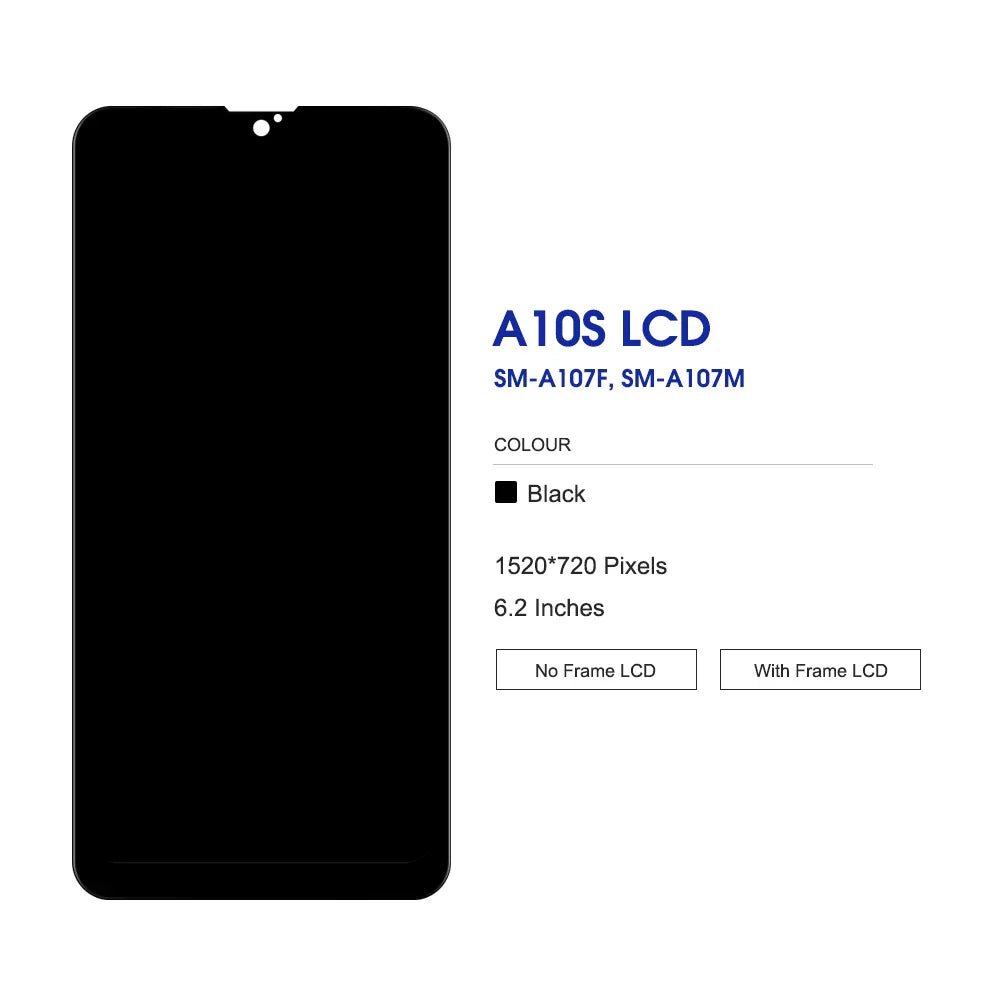 6.2 INCH For Samsung A10s lcd Digitizer A107/DS