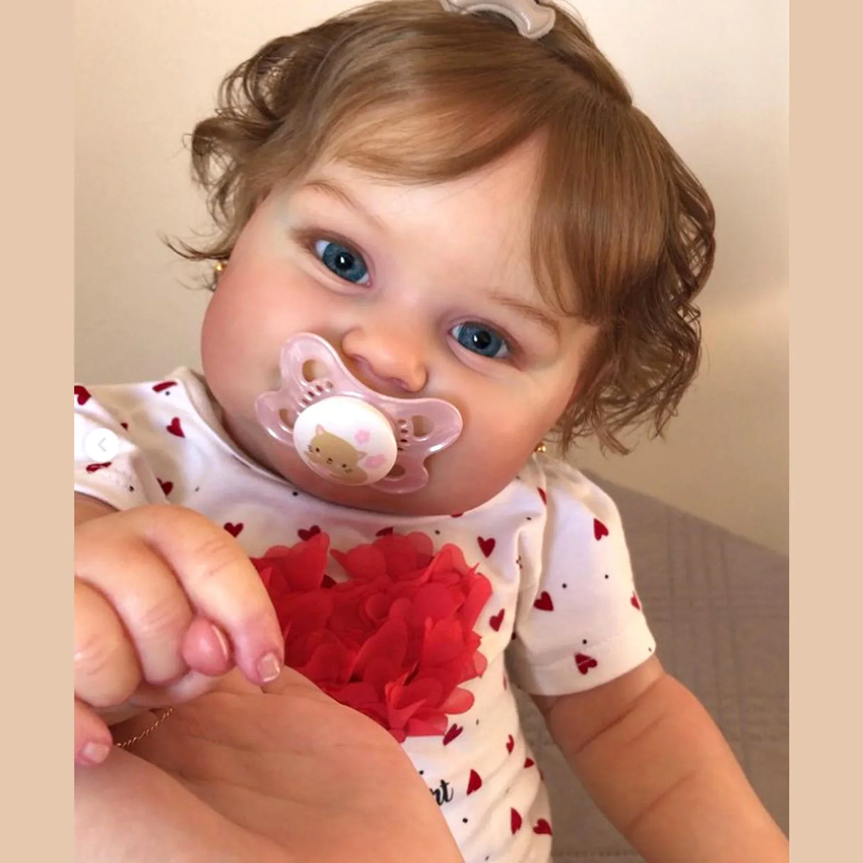 20" Maddie Full Silicone Vinyl Dolls Girl 3D Painted Newborn Baby Dolls