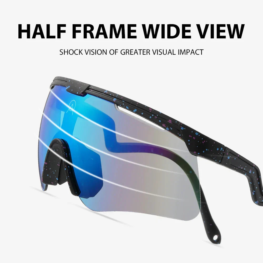 Albaoptics Cycling Sunglasses Men UV400 Sport Goggles Bike