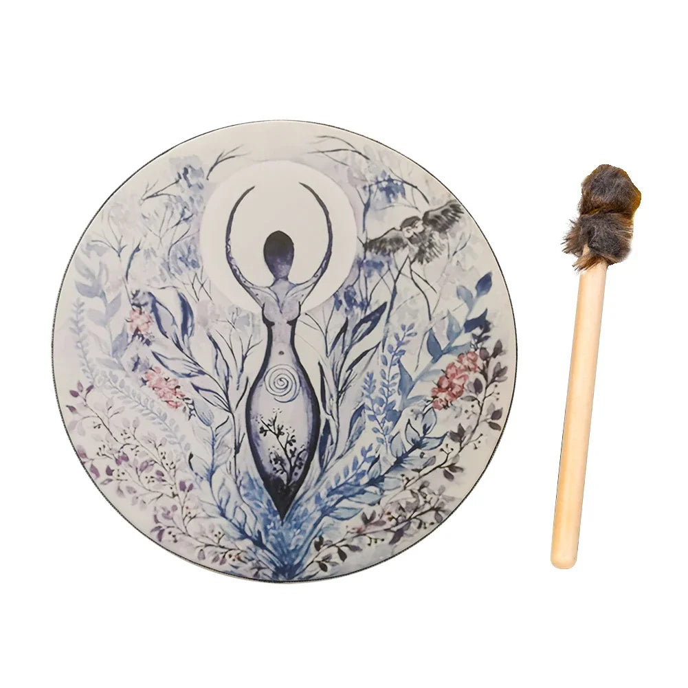Alchemical Moon Drum Desktop Ornament Fashion Shaman Drum