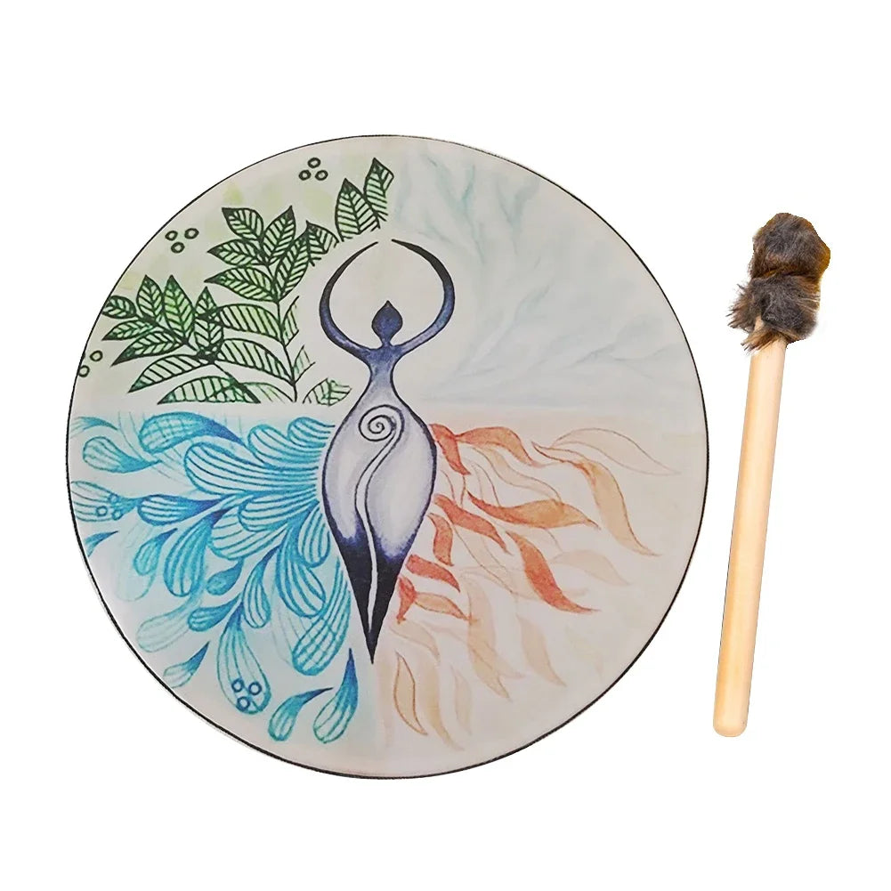 Alchemical Moon Drum Desktop Ornament Fashion Shaman Drum