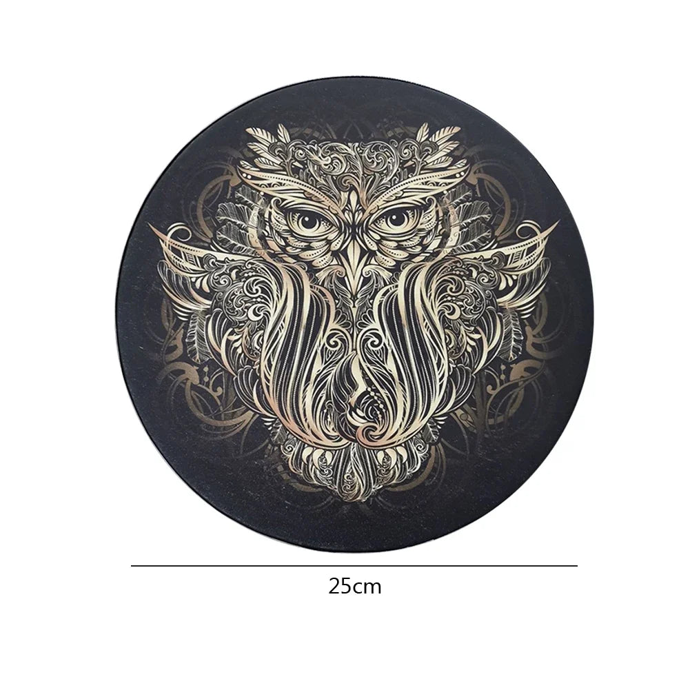 Alchemical Moon Drum Desktop Ornament Fashion Shaman Drum