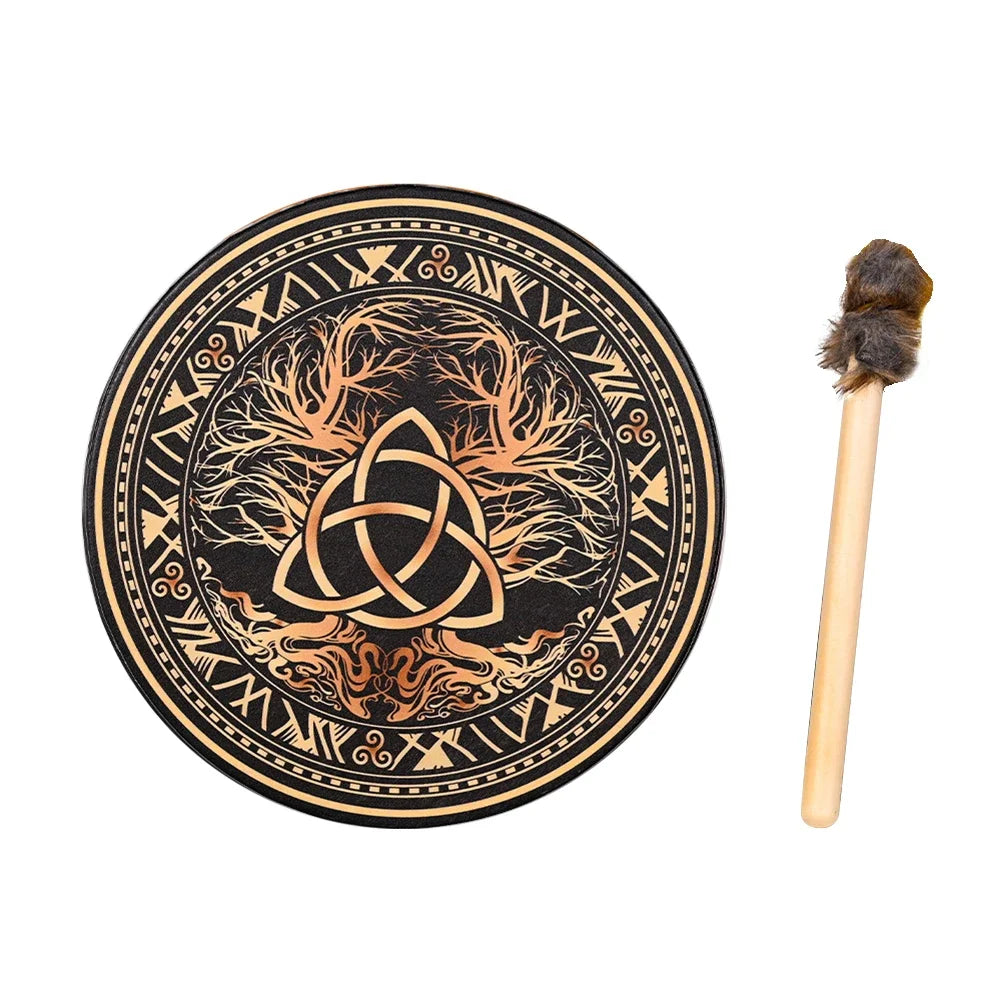 Alchemical Moon Drum Desktop Ornament Fashion Shaman Drum