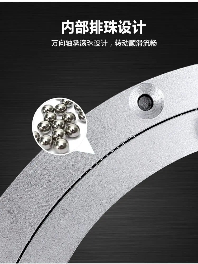 Aluminium Alloy Lazy Susan Turntable Dining Table Rotating