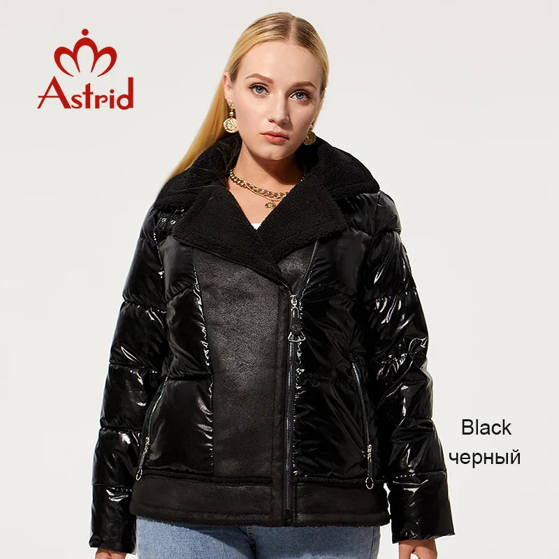 Astrid 2022 Winter Womens Parkas Plus size Thick