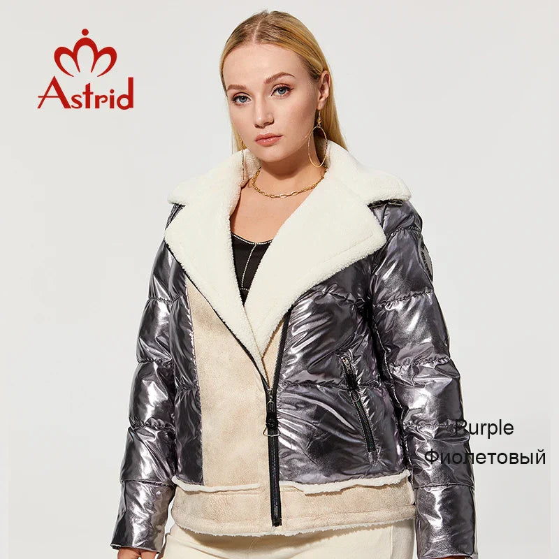 Astrid 2022 Winter Womens Parkas Plus size Thick