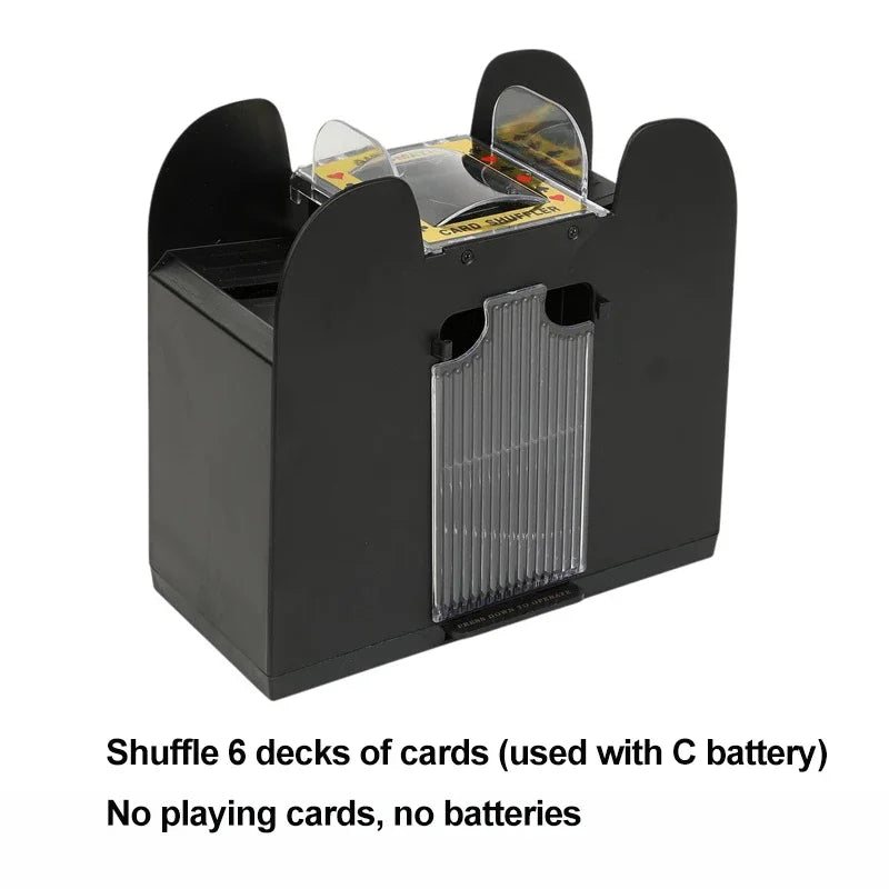 Automatic Poker Card Shuffler Board Games Battery Operated