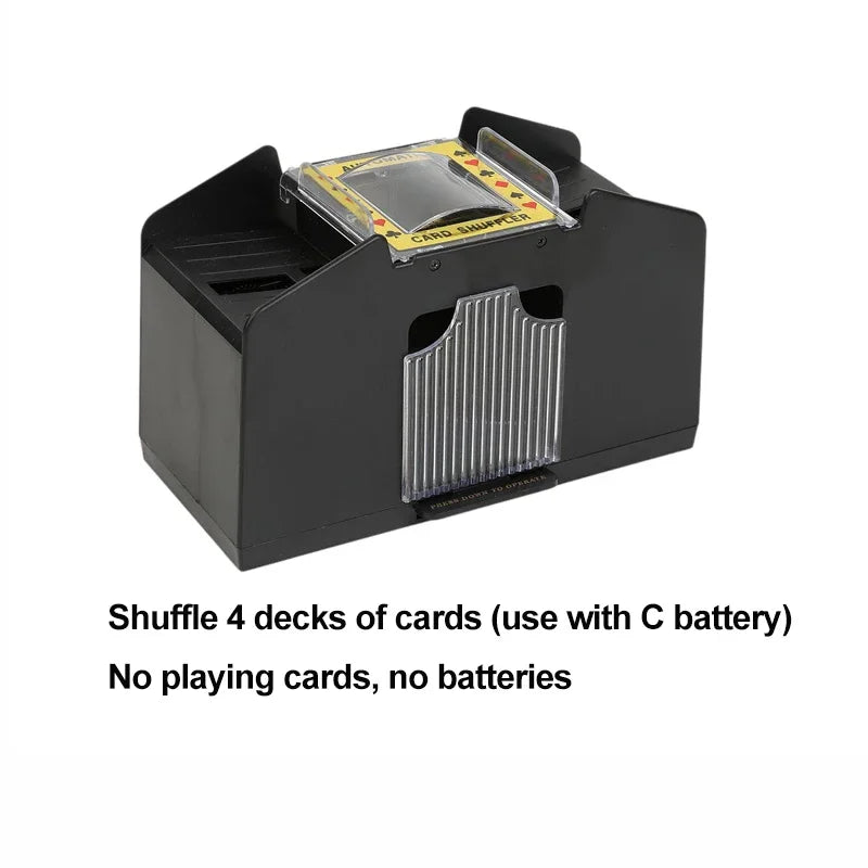 Automatic Poker Card Shuffler Board Games Battery Operated