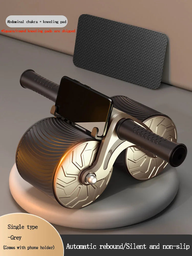 Automatic Rebound Abdominal Chakra Fitness Equipment Roller Abdomen