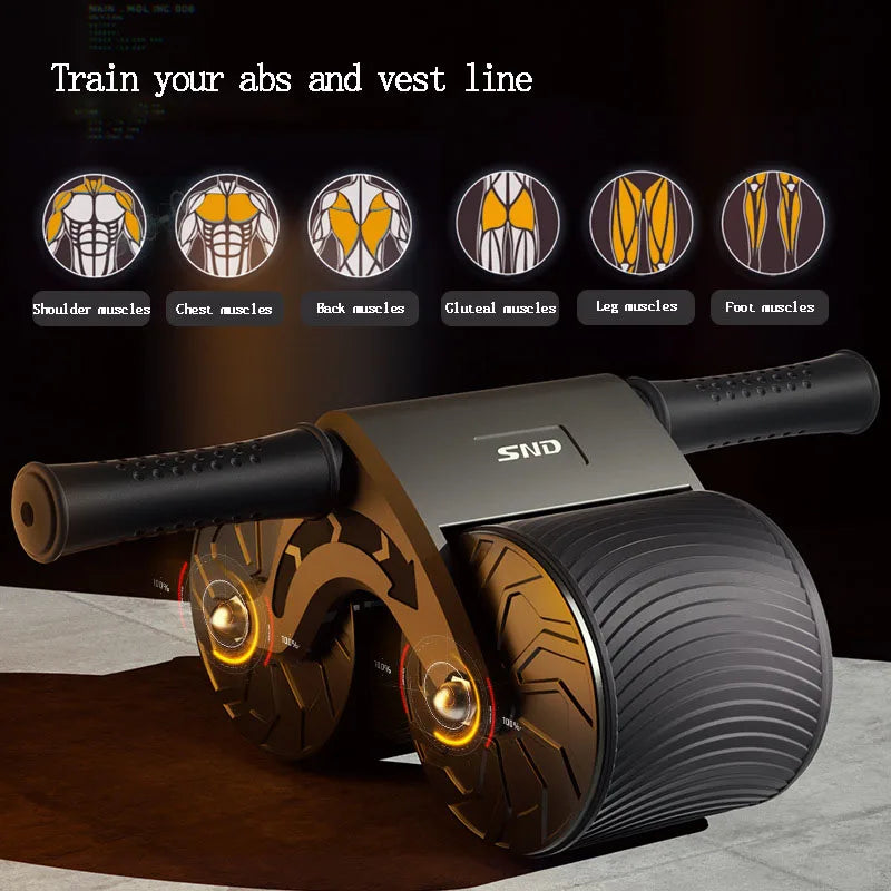 Automatic Rebound Abdominal Chakra Fitness Equipment Roller Abdomen