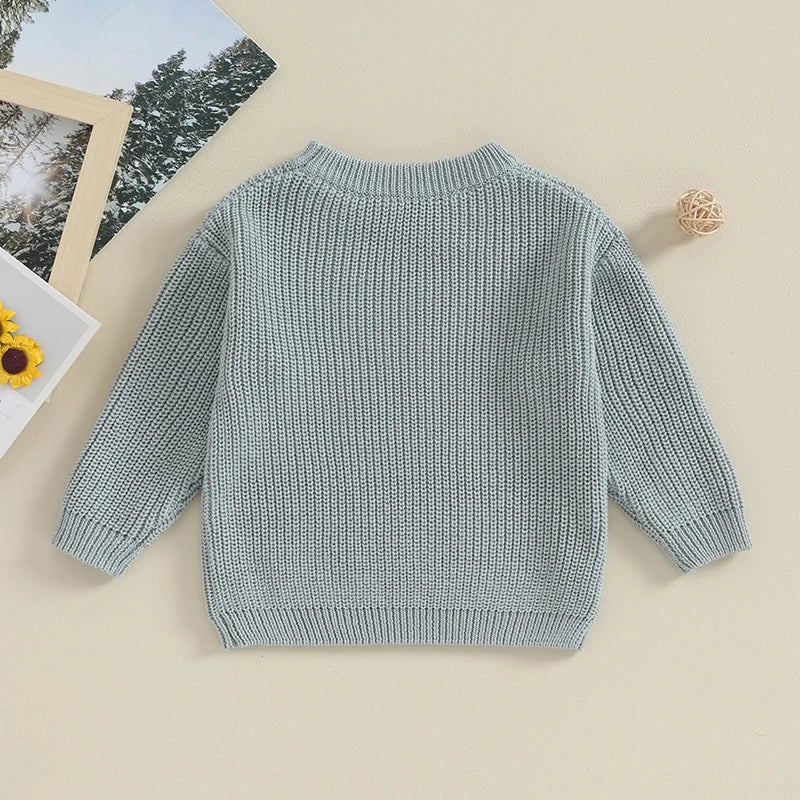 Autumn Baby Girls Boys Sweaters Coat Kids Knitting
