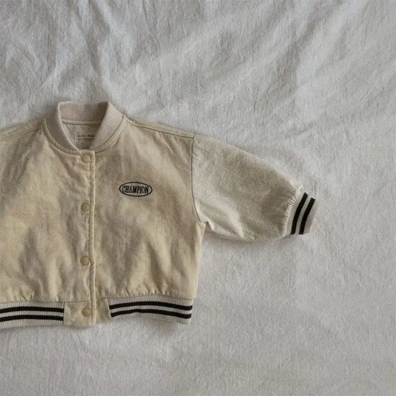 Autumn New Baby Boys Long Sleeve Baseball Uniform