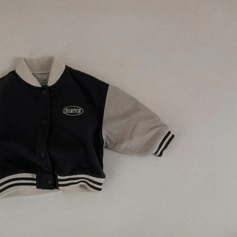 Autumn New Baby Boys Long Sleeve Baseball Uniform