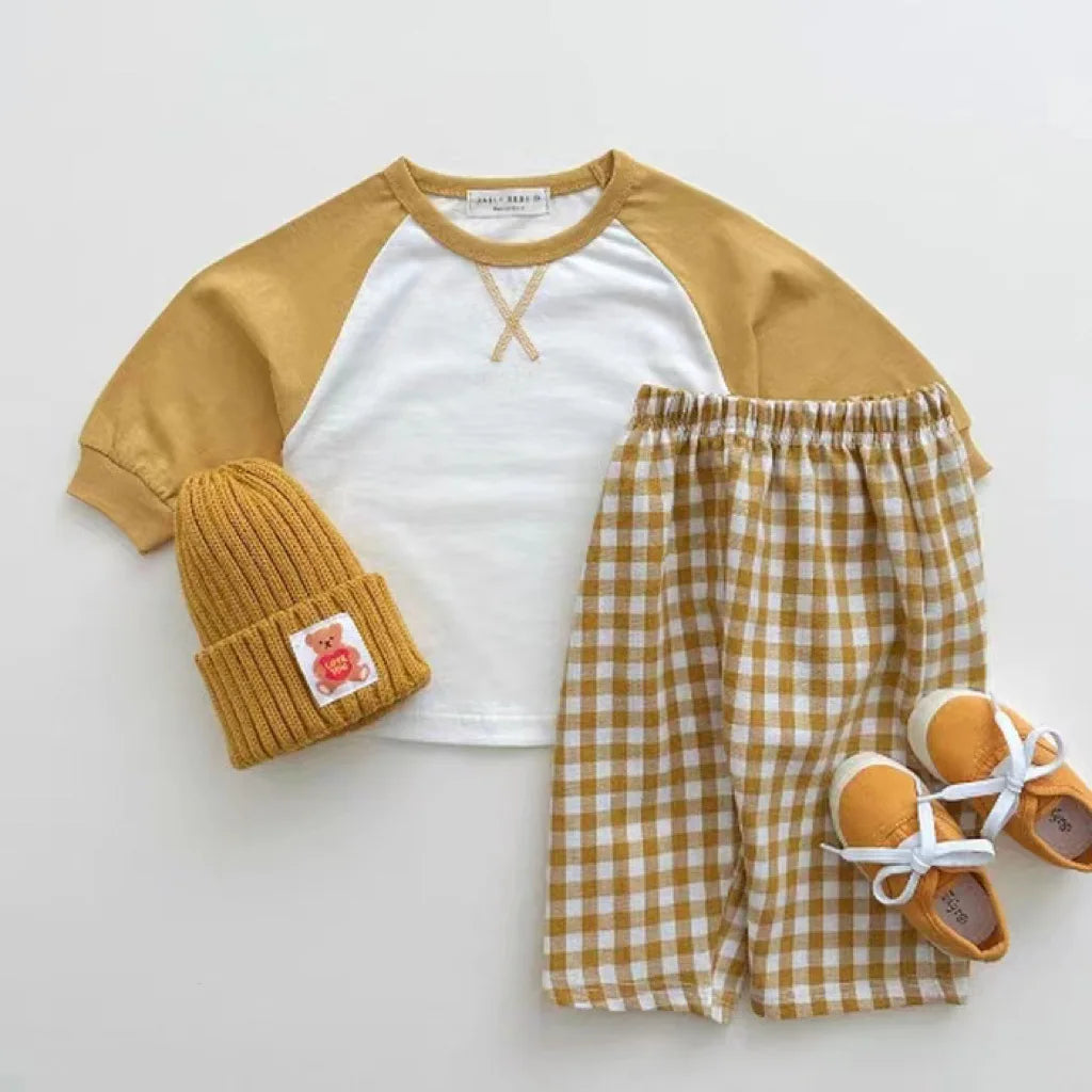 Autumn New Baby Long Sleeve Clothes Set Infant