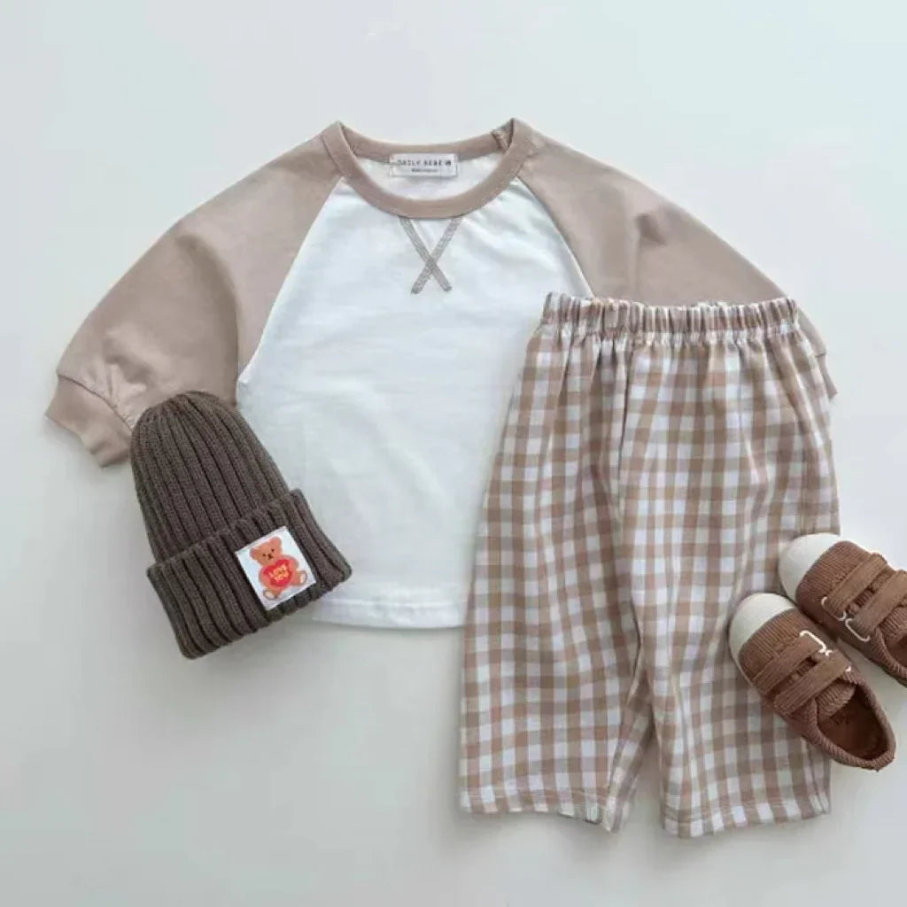 Autumn New Baby Long Sleeve Clothes Set Infant
