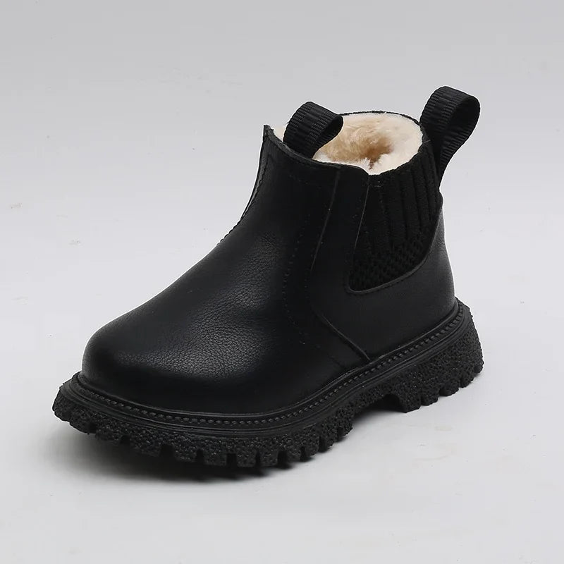 Autumn Winter Baby Kids Short Boots Super Warm