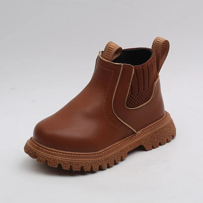 Autumn Winter Baby Kids Short Boots Super Warm