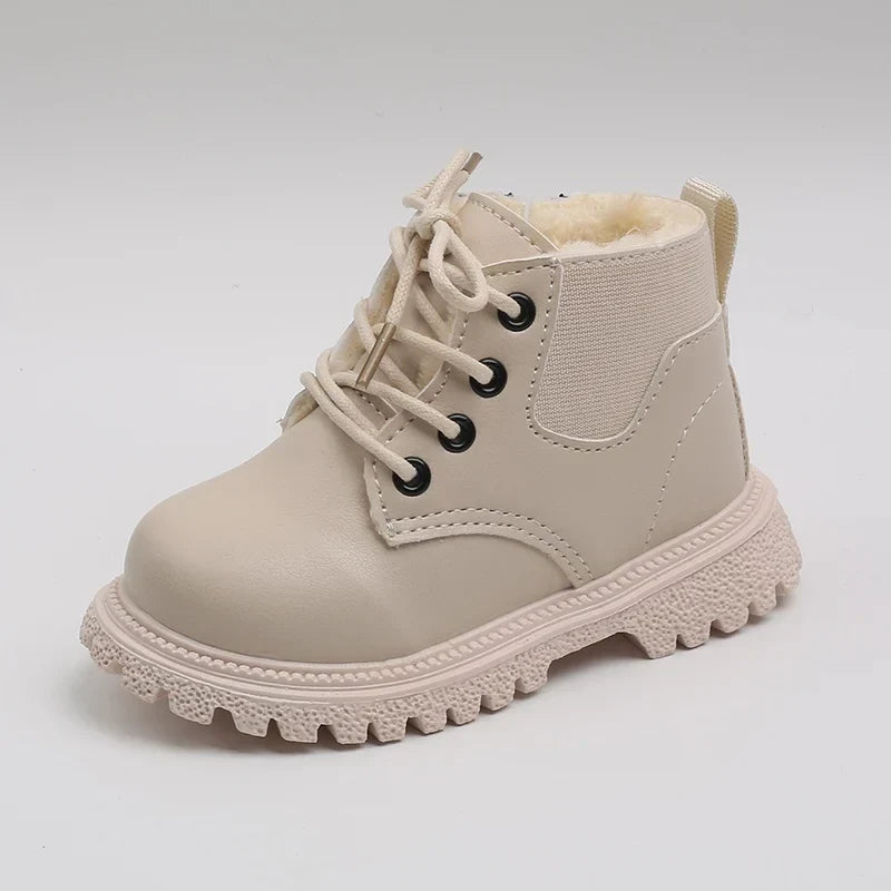 Autumn Winter Baby Kids Short Boots Super Warm