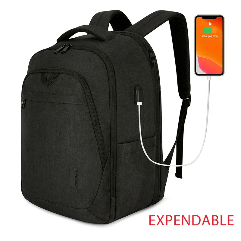 BAGSMART Antitheft Laptop Backpack Men Women Multiple Pockets