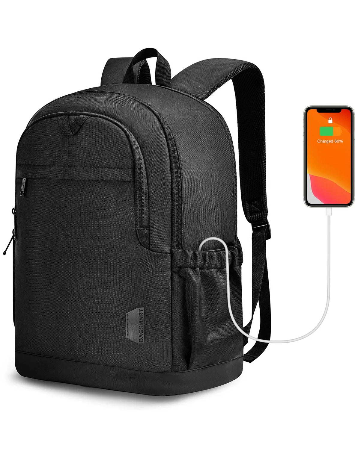 BAGSMART Antitheft Laptop Backpack Men Women Multiple Pockets