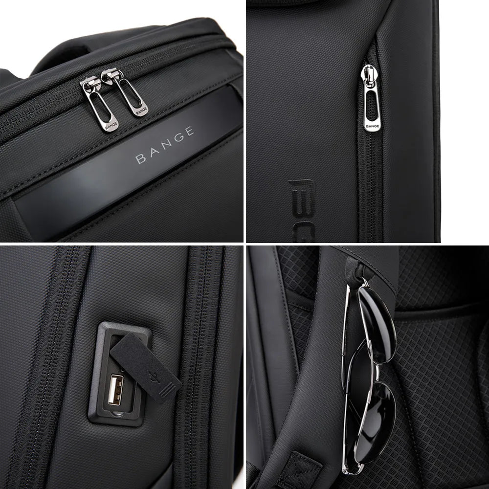 BANGE Waterproof MultiUse Laptop Backpack For 15.6" Inch