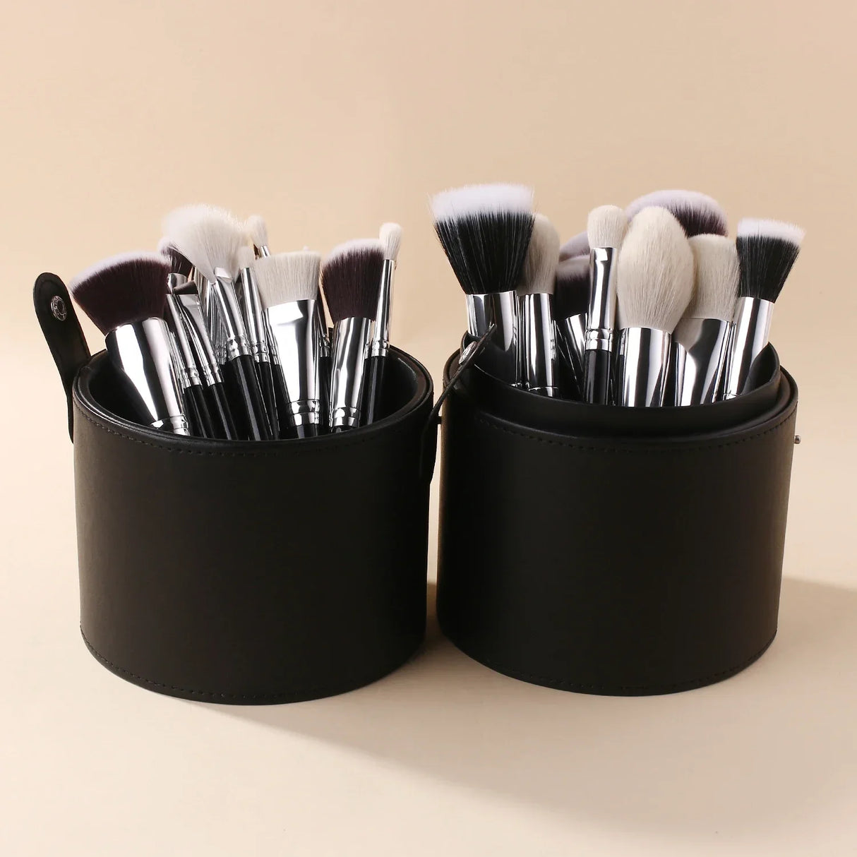 BEILI Makeup Brush Cylinder Brushes Storage Holder Organizer