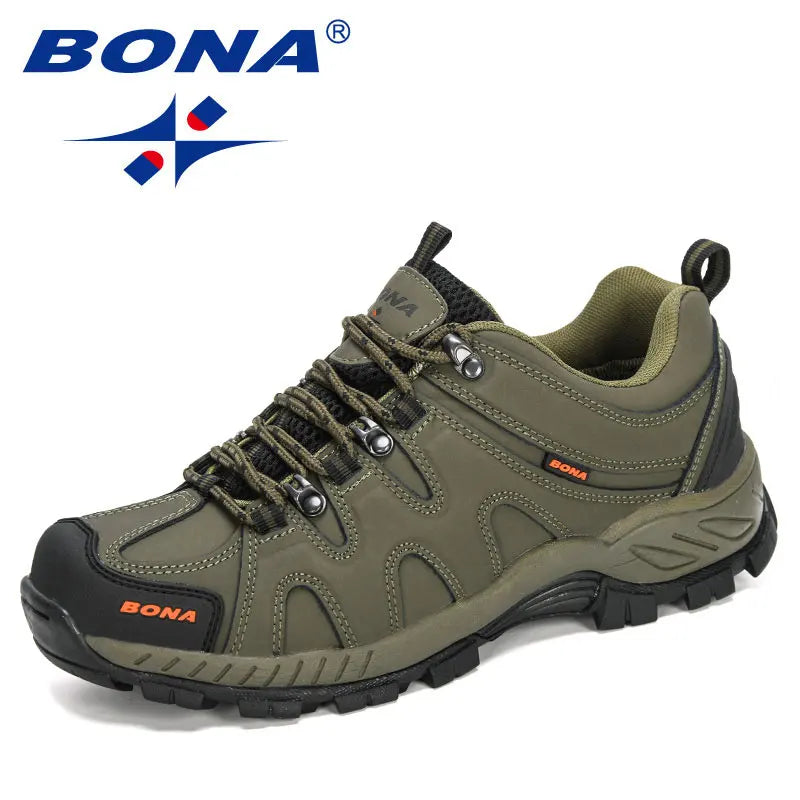 BONA New Arrival Classics Style Men Hiking Shoes