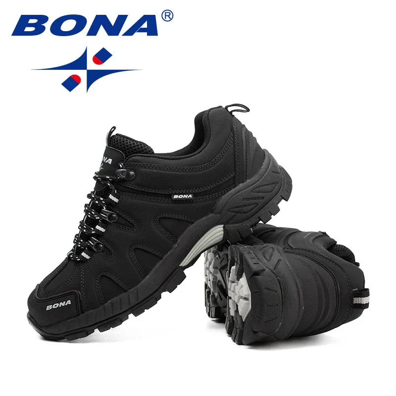 BONA New Arrival Classics Style Men Hiking Shoes