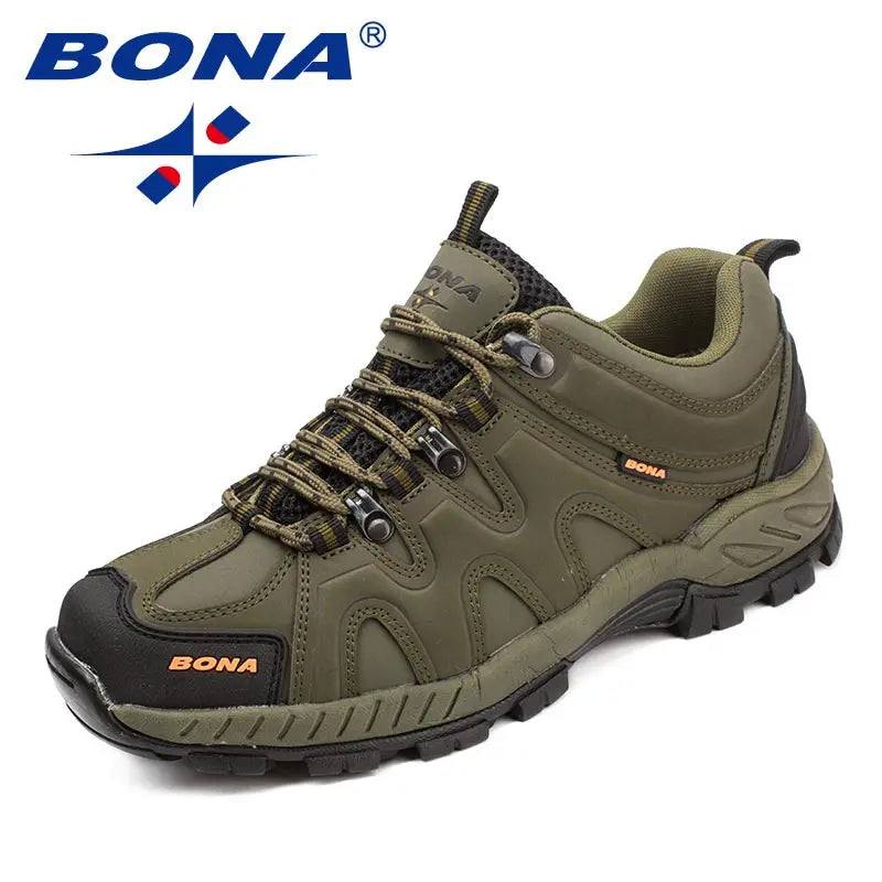 BONA New Arrival Classics Style Men Hiking Shoes
