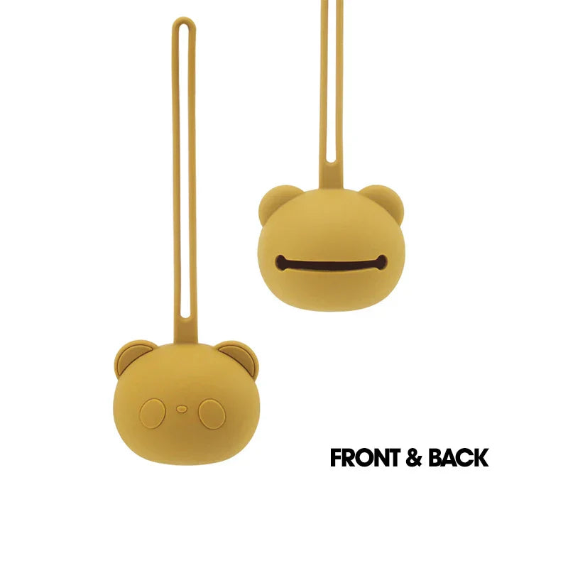 BPA Free Silicone Baby Pacifier Holder Food Grade