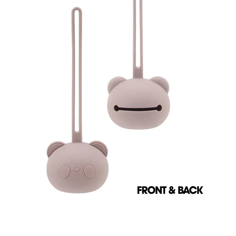 BPA Free Silicone Baby Pacifier Holder Food Grade