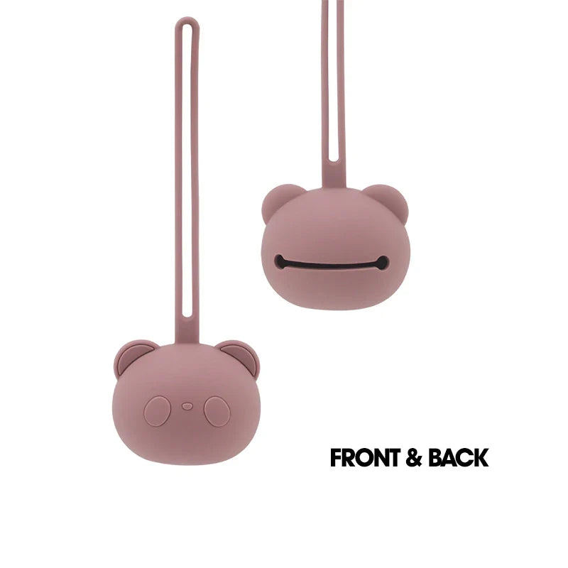 BPA Free Silicone Baby Pacifier Holder Food Grade