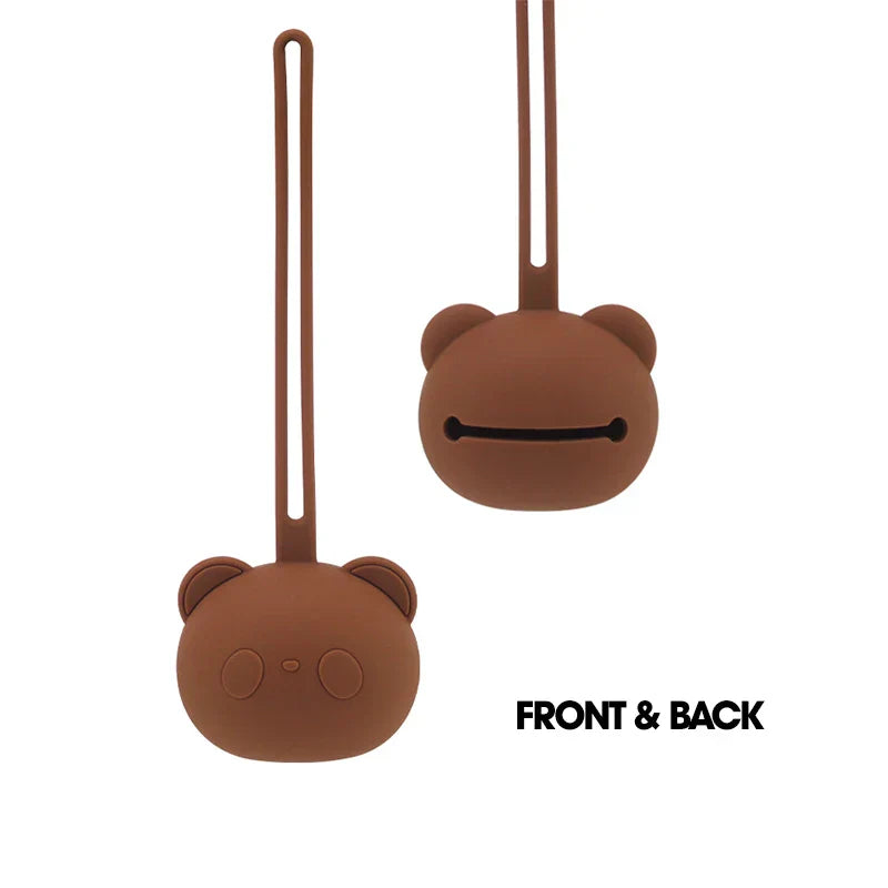 BPA Free Silicone Baby Pacifier Holder Food Grade