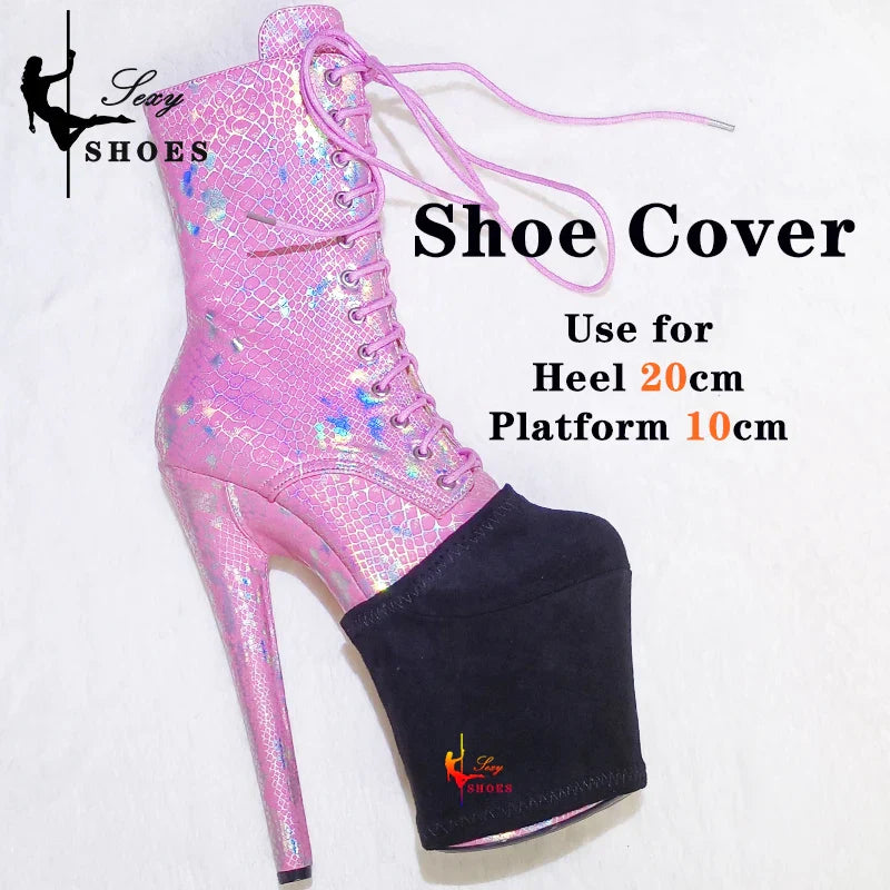 BXShoe Protectors 20cm Steel Polo Dance Shoe Covers