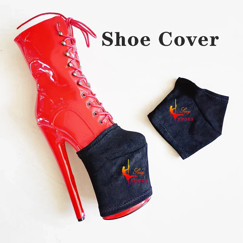 BXShoe Protectors 20cm Steel Polo Dance Shoe Covers