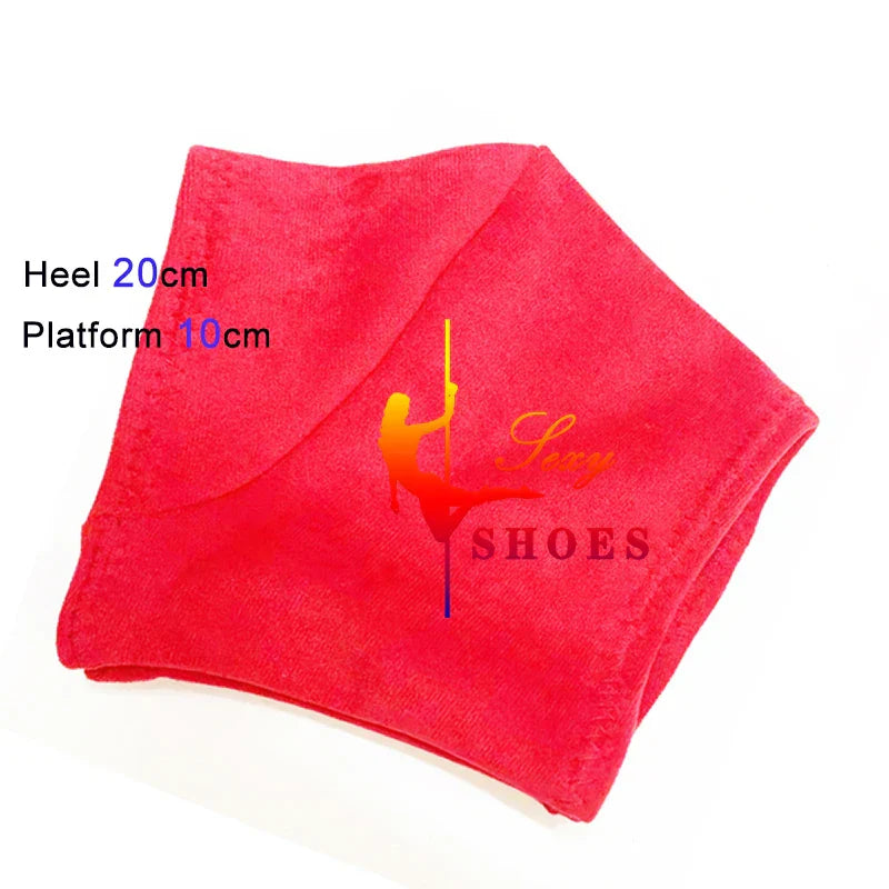 BXShoe Protectors 20cm Steel Polo Dance Shoe Covers