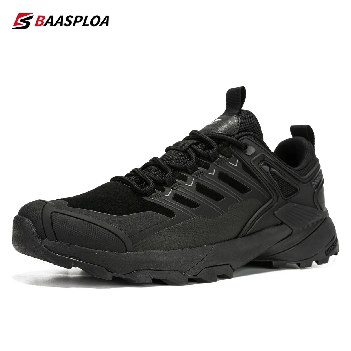 Baasploa 2023 New Men's Hiking Shoes Outdoor Safety