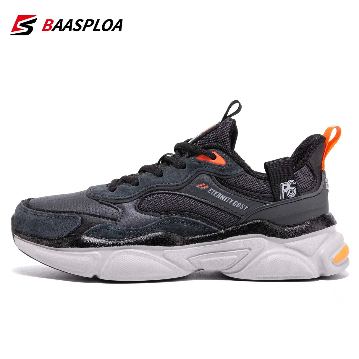 Baasploa New Women's Casual Running Shoes Lightweight Outdoor Sports Shoes Non-slip Leather Sneakers Comfortable Free Shipping