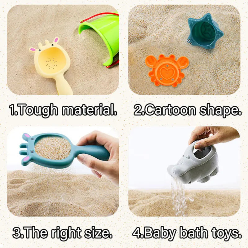Baby Bathroom Backpack Beach Toys Duck Trolley Case
