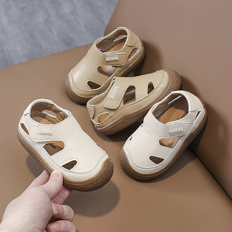 Baby Boys Girls Sandals Children Summer Shoes Anti-collision