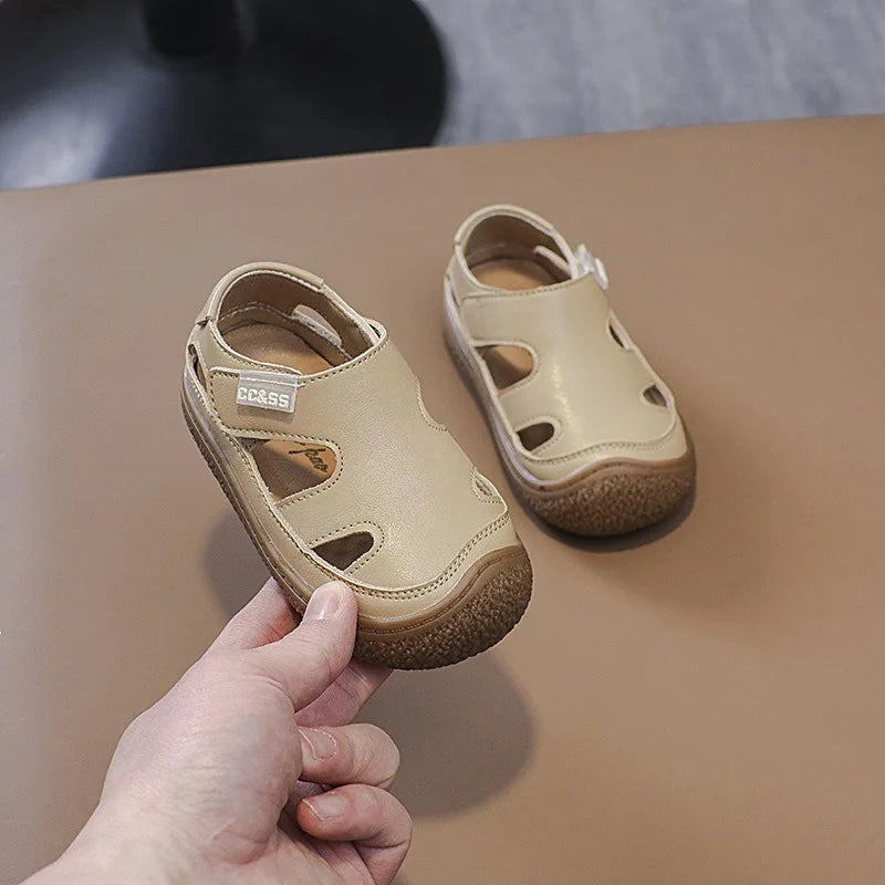 Baby Boys Girls Sandals Children Summer Shoes Anti-collision